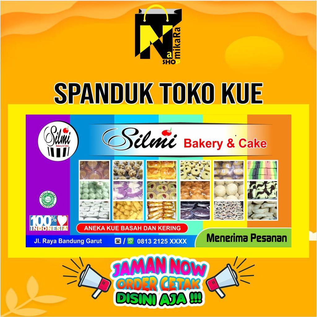 Detail Desain Spanduk Toko Kue Nomer 15