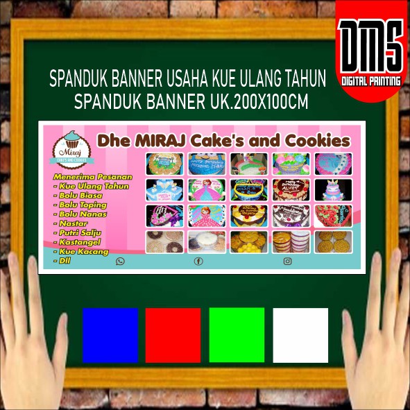 Detail Desain Spanduk Toko Kue Nomer 36