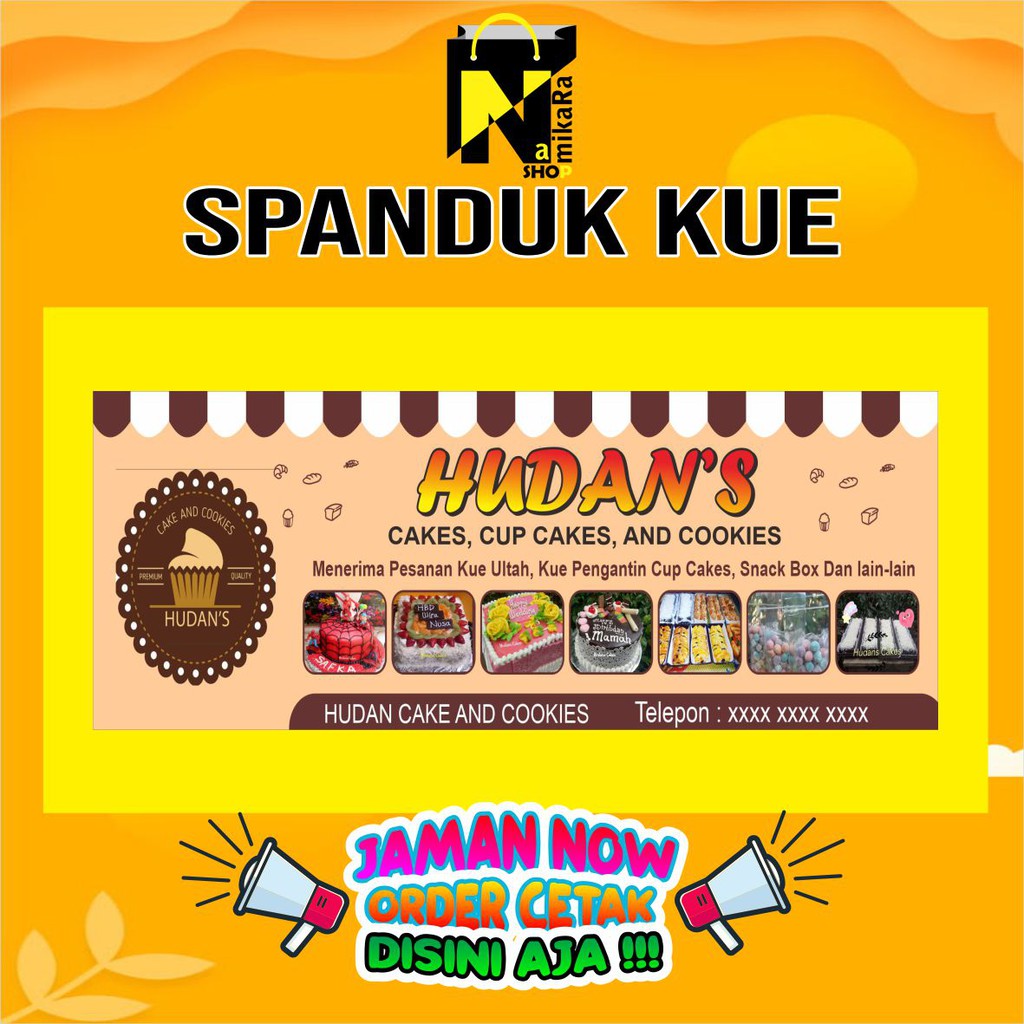 Detail Desain Spanduk Toko Kue Nomer 30