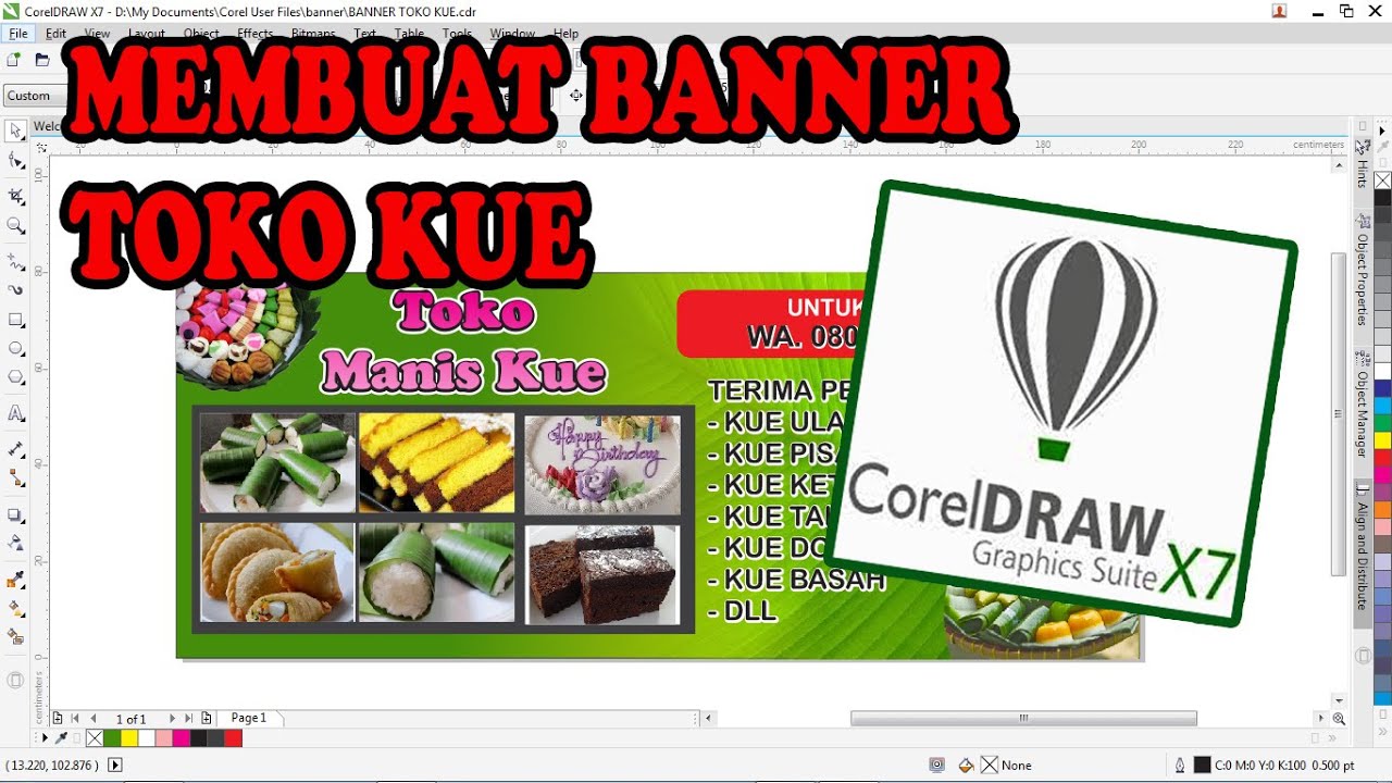 Detail Desain Spanduk Toko Kue Nomer 42