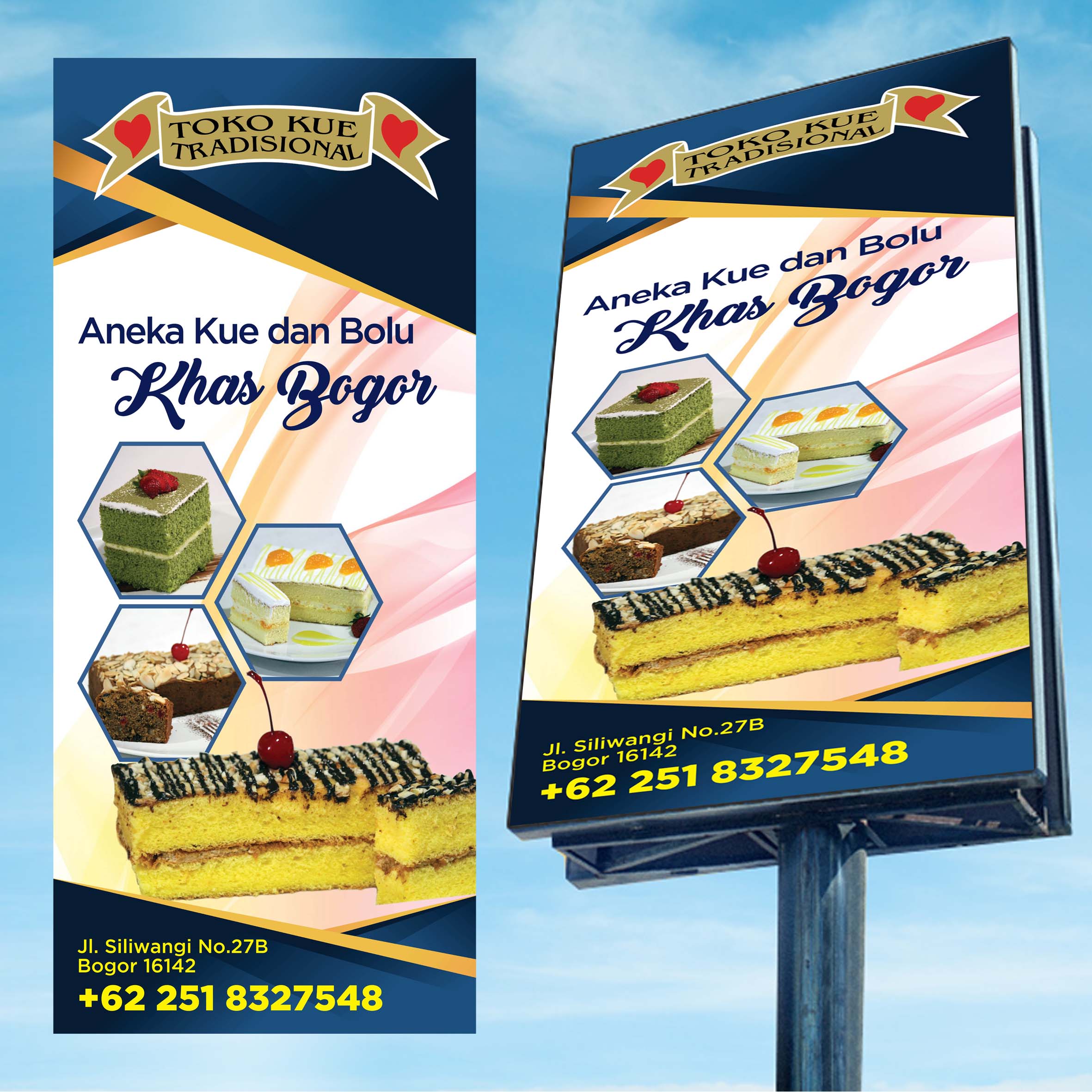 Detail Desain Spanduk Toko Kue Nomer 8