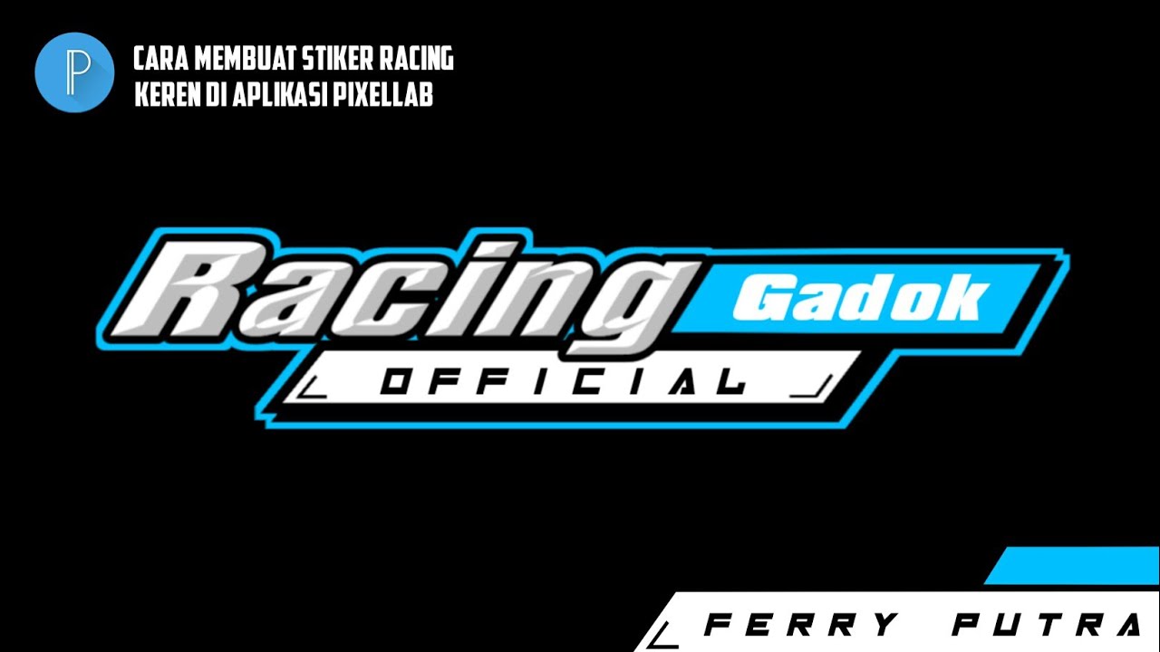 Detail Desain Stiker Nama Racing Nomer 17