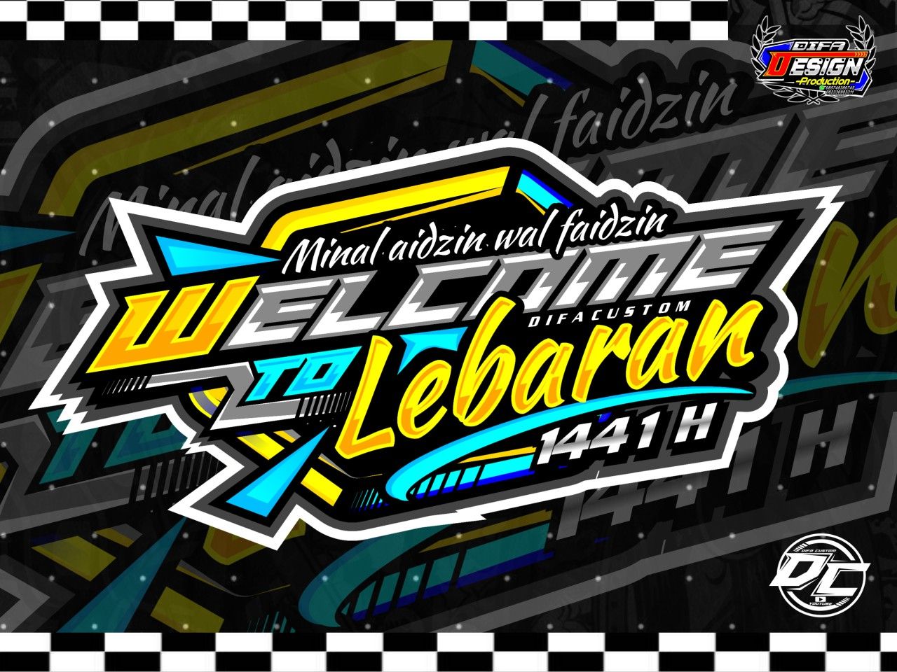 Detail Desain Stiker Nama Racing Nomer 3