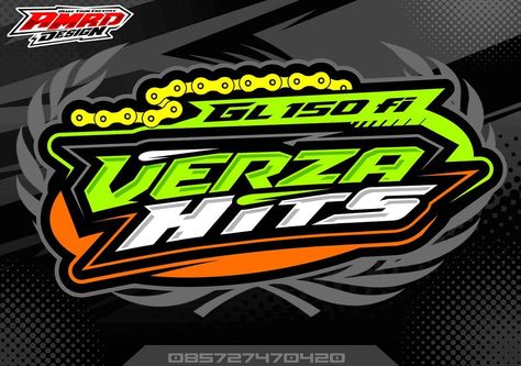 Detail Desain Stiker Nama Racing Nomer 7