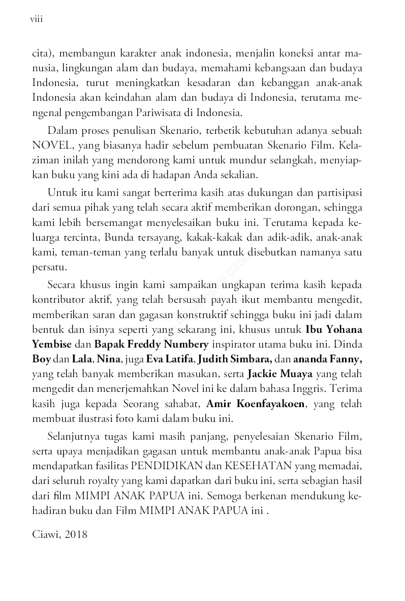 Detail Review Buku Mimpi Anak Papua Nomer 7