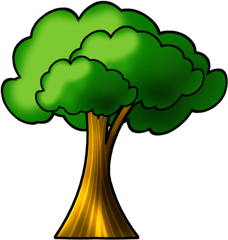 Detail Tree 2d Png Nomer 13