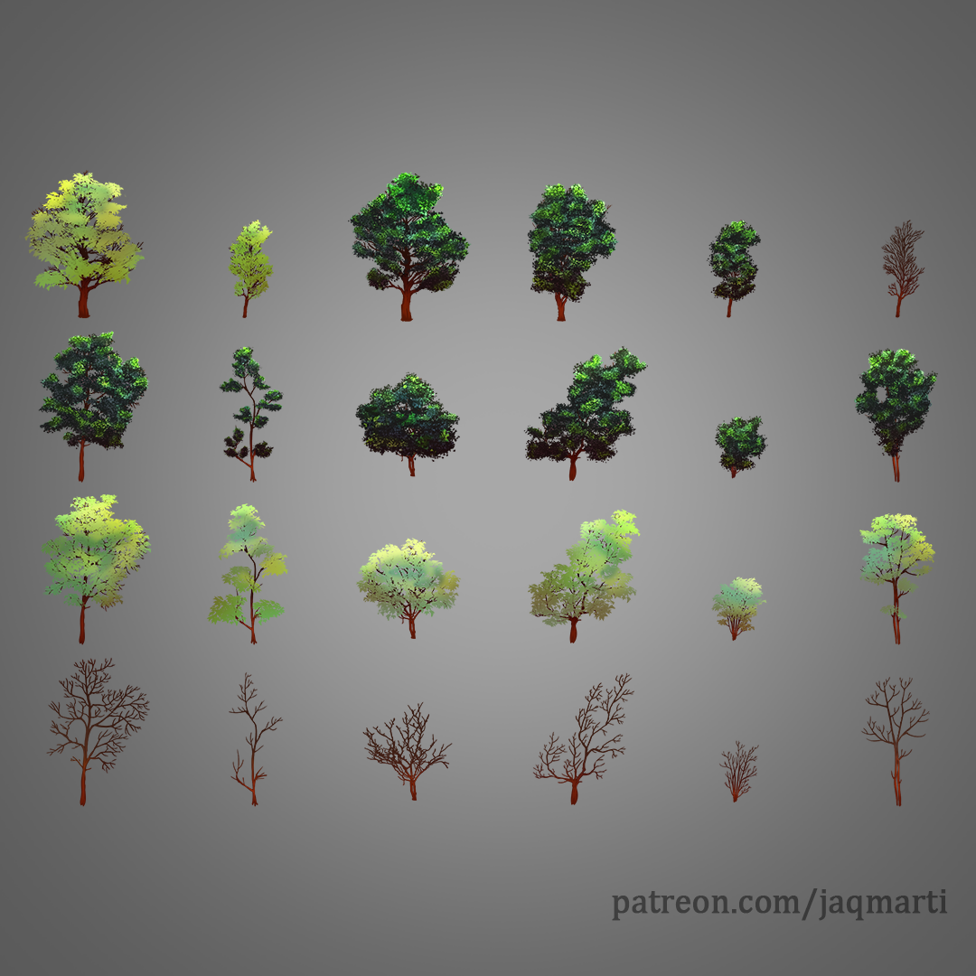 Detail Tree 2d Png Nomer 25