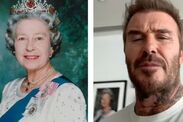 real reason david beckham has picture of late queen