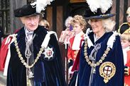 king charles garter day sovereign mantle