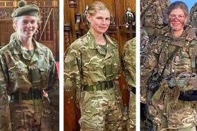 lady louise windsor army pictures