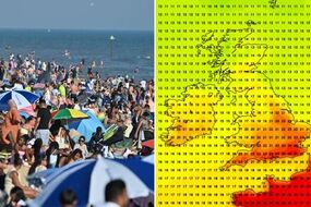 uk hot weather maps indian summer