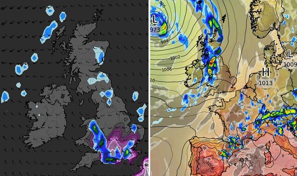 uk weather forecast when storms will hit lightning