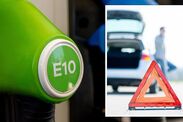 e10 petrol driver warning winter car damage 