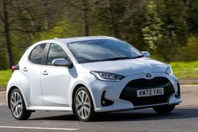 used hybrid electric toyota yaris prius