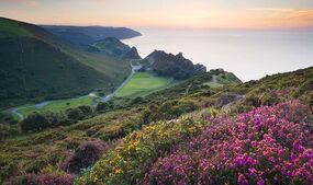 Devon picturesque country uk beaches