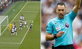 premier league referee arsenal spurs penalty