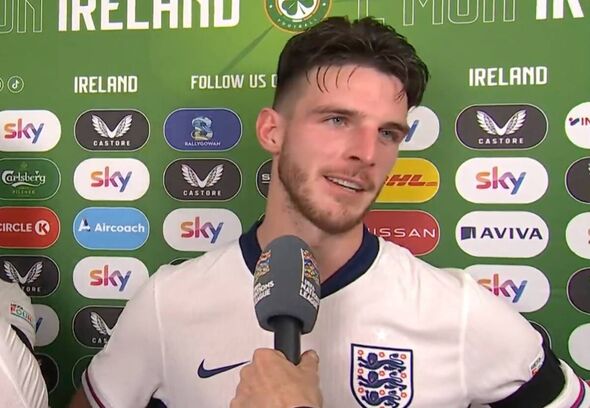 Declan Rice England Ireland