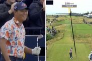 The Open Si Woo Kim hole in one