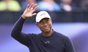 Xander Schauffele Tiger Woods The Open