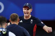 Andy Murray Dan Evans Paris 2024 Olympics