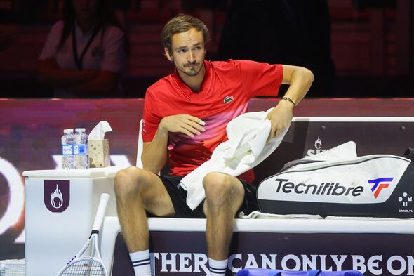 Daniil Medvedev Vienna Open Six Kings Slam