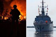 ukraine special forces raid destroys russian warship 