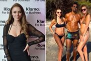 Una Healy David Haye Sian Osborne throuple details split