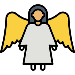 Angle Icon - Download in Colored Outline Style