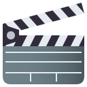 Clapper Board Emoji, Emoji One style