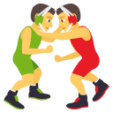 People Wrestling Emoji, Emoji One style