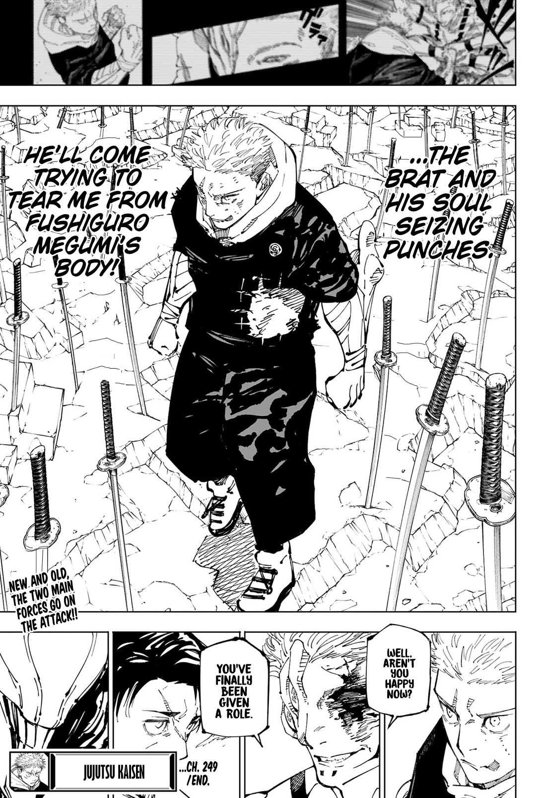 Jujutsu Kaisen Chapter 249 Page 19