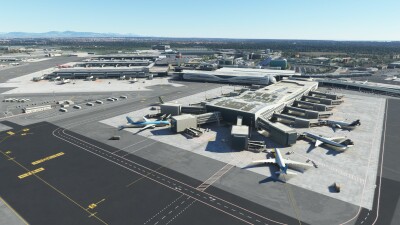 LIRF Rome–Fiumicino International Airport - Microsoft Flight Simulator screenshot