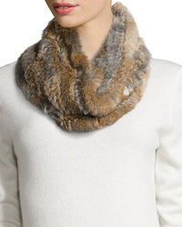 Brown Fur Scarf