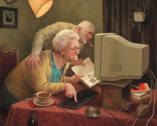 Marius van Dokkum, el pintor del humor que no vende sus obras para tener un museo