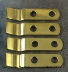 Model T 3635DWBR - Dash to windshield brackets, brass