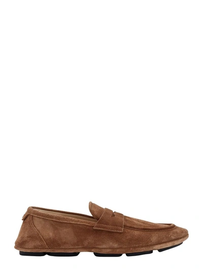 Shop Dolce & Gabbana Loafer In Brown