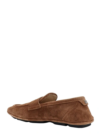 Shop Dolce & Gabbana Loafer In Brown