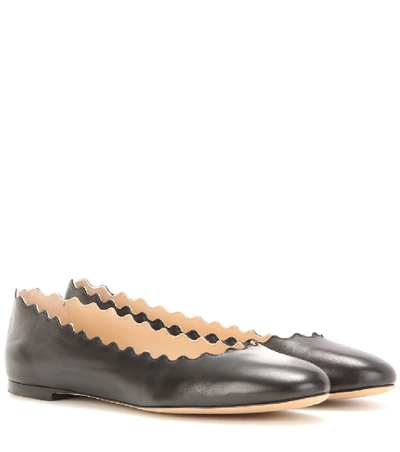 Chloé Chloe Black Lauren Ballerina Flats