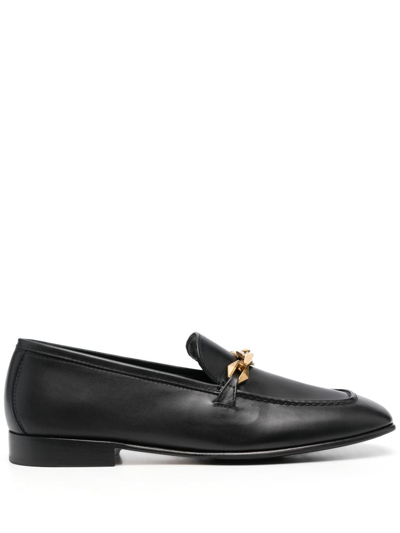 Jimmy Choo Diamond Tilda Loafer In Black