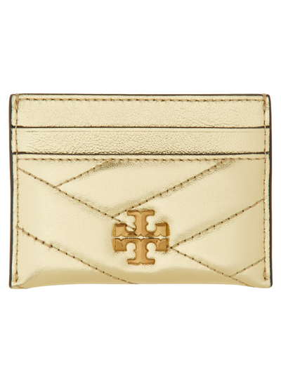 Tory Burch Kira Card Holder In Gold