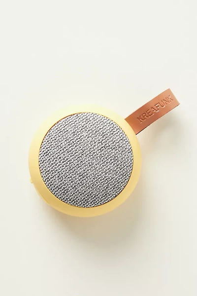 Kreafunk Ago 2 Bluetooth Speaker In Yellow