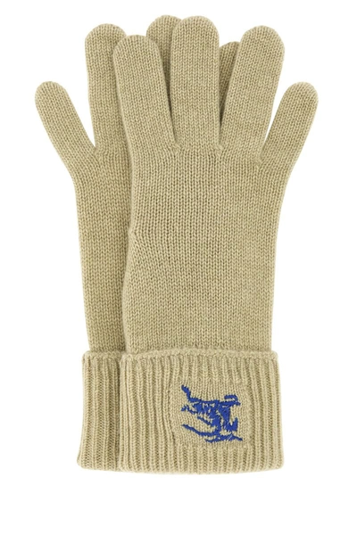 Burberry Gloves In Green