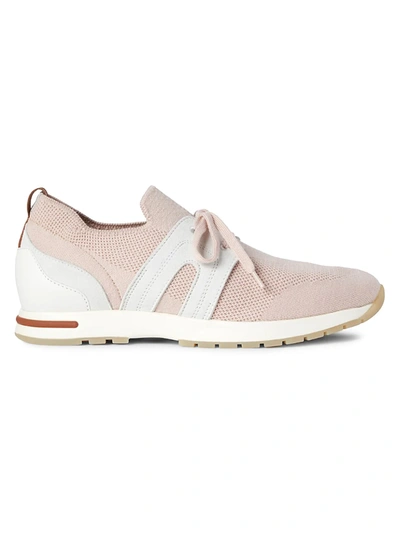 Loro Piana 360 Lp Lady Flexy Walk Sneakers In Beigemel