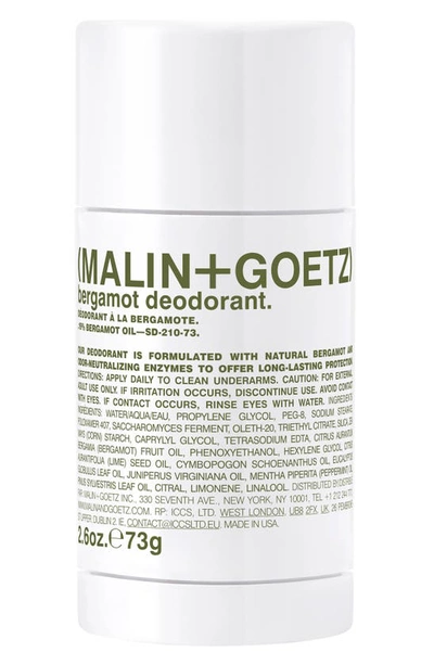 Malin + Goetz Bergamot Deodorant In White