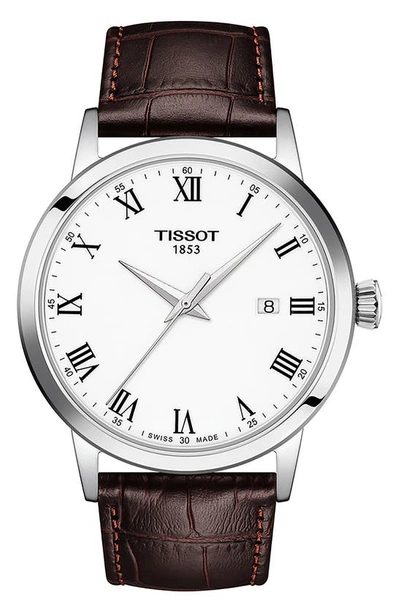 Tissot Men's Classic White Dial Watch