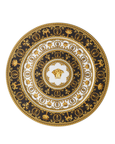 Versace I Love Baroque Service Plate In Black