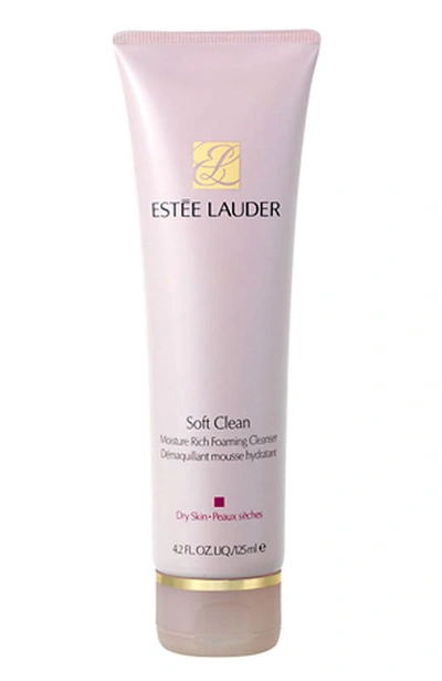 Estée Lauder 4.2 Oz. Soft Clean Moisture Rich Foaming Cleanser In Default Title