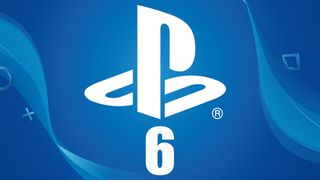 Sony PlayStation logo and the number 6