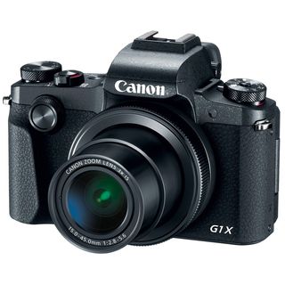 Canon PowerShot G1 X Mark III on a white background