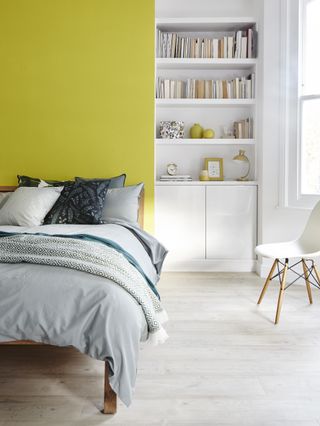 LVT flooring in bedroom